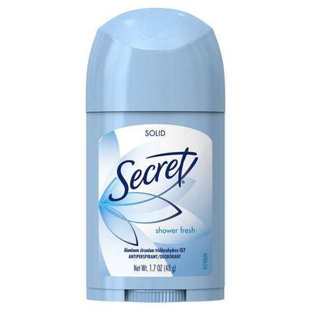 SECRET Secret Wide Solid Shower Fresh 1.7 oz. Deodorant, PK12 12445